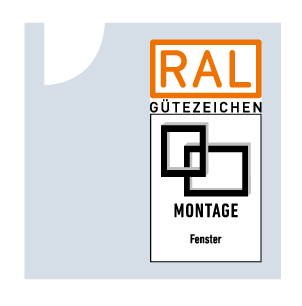 Weru Gütesiegel RAL Montage Fenster