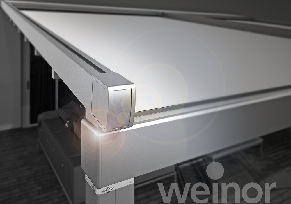 Weinor Pergola-Markise Konstruktion