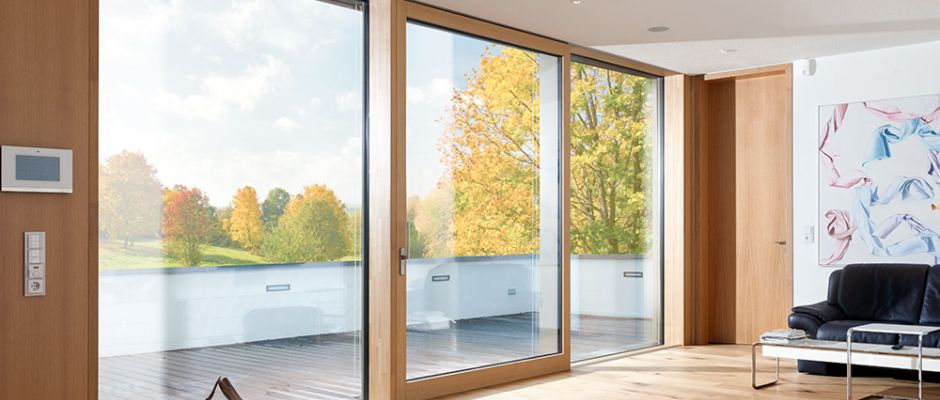 Holz ALuminium Schiebetür