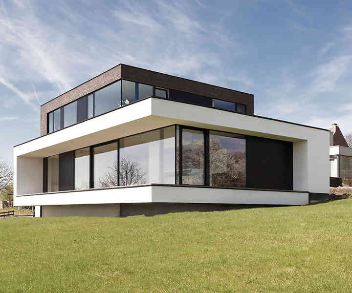 Schüco Aluminium Fenster Fassade