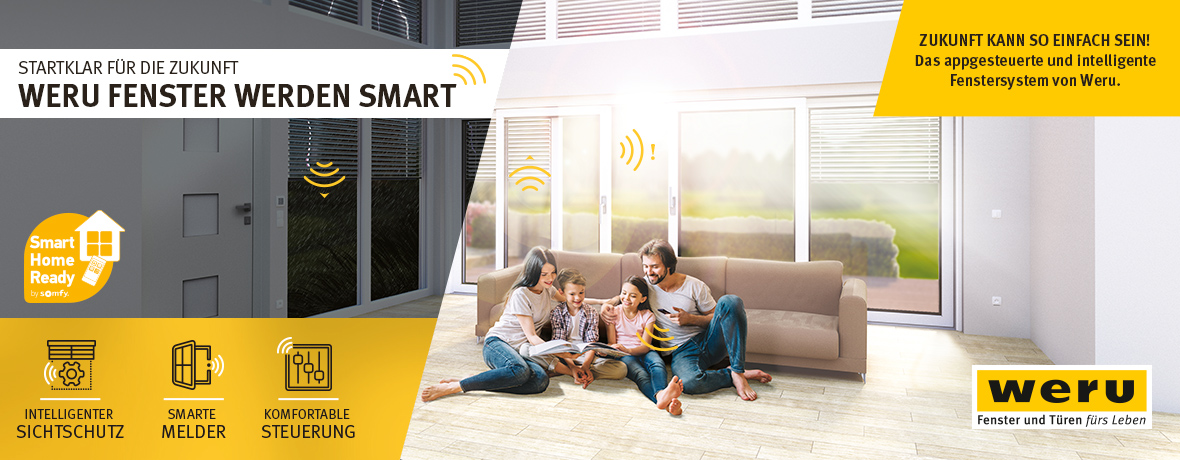 Weru Fenster Somfy Smarthome